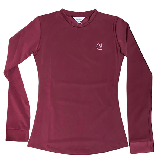 AMAZONA Longsleeve Basic - Vino