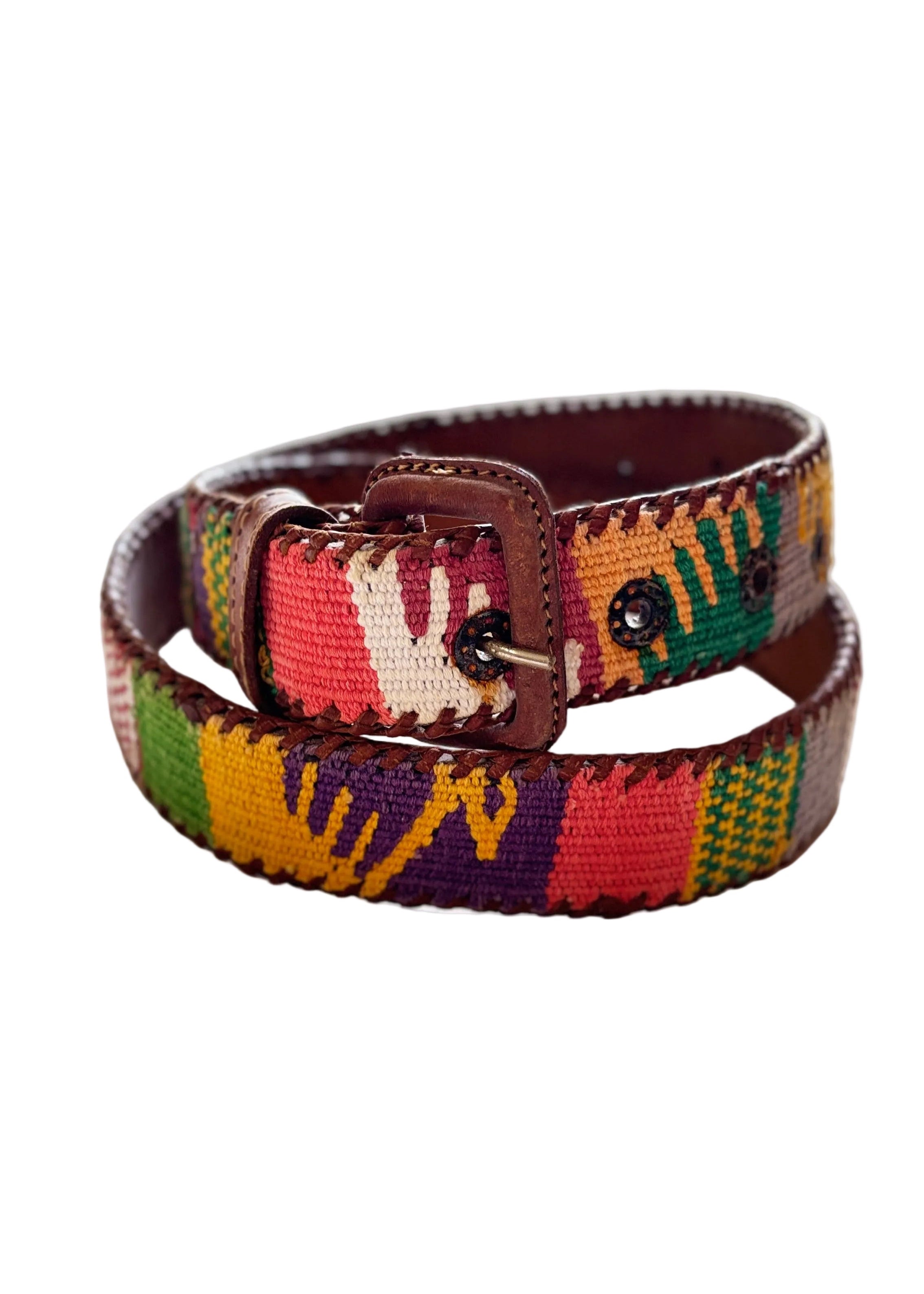 Cinturón Piel Multicolor