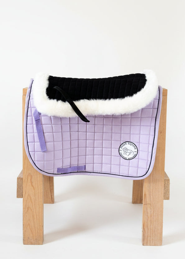 Lomera con borrega blanca - sintética