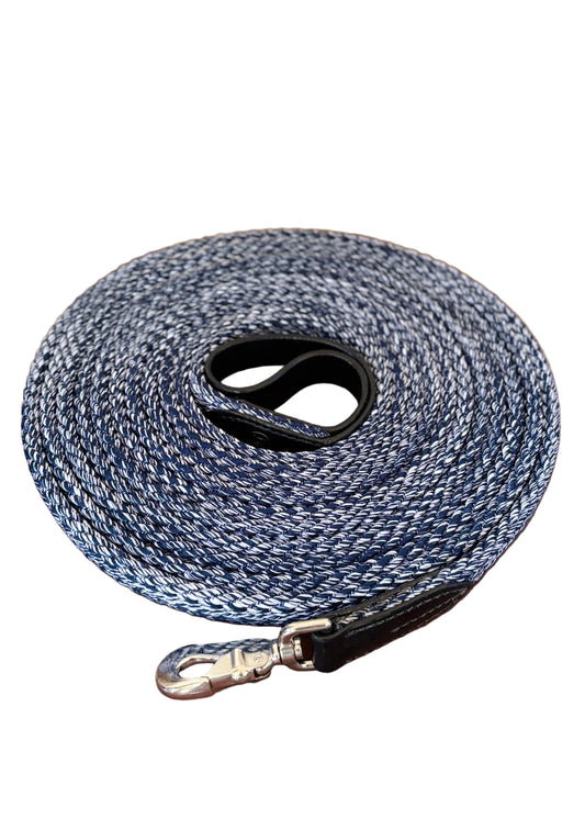 Cuerda Trenzada - Algodón Azul
