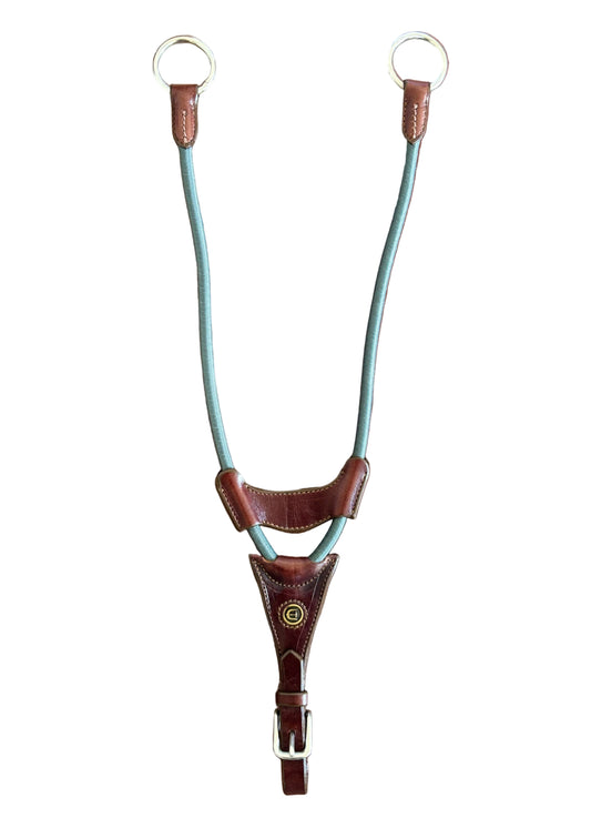 Martingala de Piel con Elástico - Café