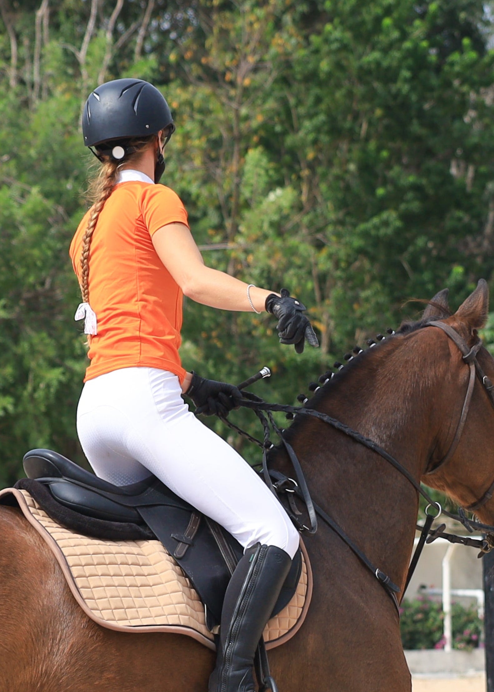 AMAZONA Polo Concurso - Naranja