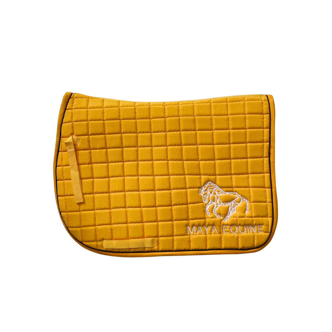 Saddle Pad Maya Equine Yellow