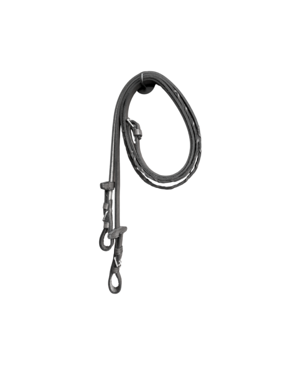 Braided Reins Black