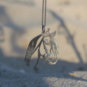 Sterling Silver Pendant - Horse Head