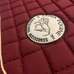 ME Saddle Pad Jumping Bordeaux